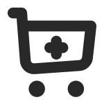 Shopping Card Add SVG Icon